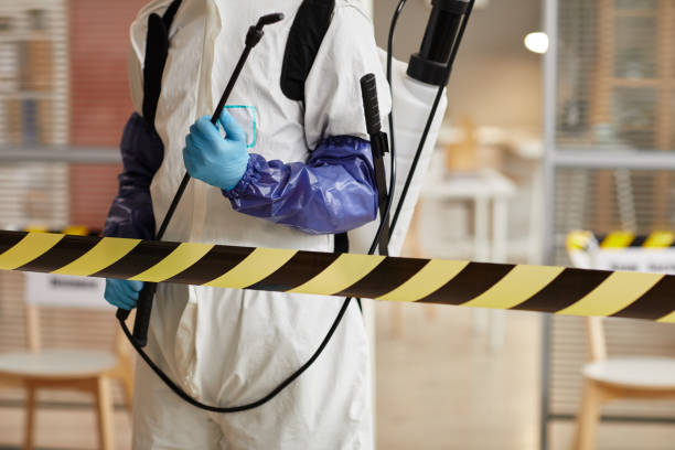 Professional Biohazard technician working in Buzzards Bay, MA